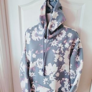 Adidas Hoodie Blue Large